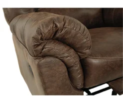 Bladen Coffee Faux Leather Rocker Recliner -Walker Edison Shop 810612226 3
