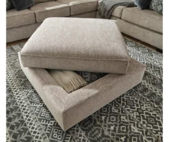 Bovarian Stone Storage Ottoman 5 Bovarian Stone Storage Ottoman -Walker Edison Shop 810612233 2