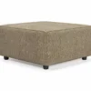 Hoylake Chocolate Ottoman