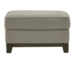 Kaywood Gray Ottoman -Walker Edison Shop 810612240 2