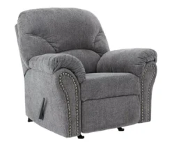Allmaxx Gray Rocker Recliner -Walker Edison Shop 810612258 1