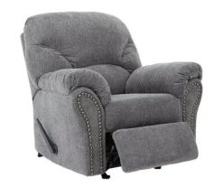 Allmaxx Gray Rocker Recliner -Walker Edison Shop 810612258 2