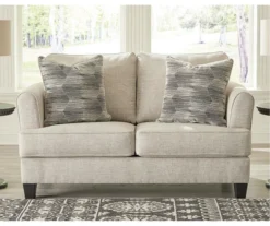 Callisburg Beige Loveseat -Walker Edison Shop 810612322 6