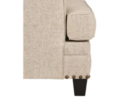 Claredon Beige Loveseat -Walker Edison Shop 810612332 6