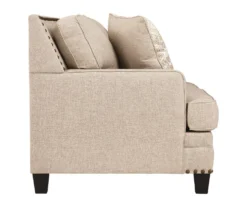 Claredon Beige Loveseat -Walker Edison Shop 810612332 7