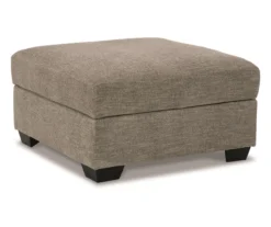 Creswell Gray Storage Ottoman
