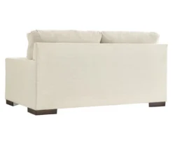 Maggie White Loveseat -Walker Edison Shop 810612353 2