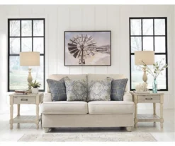 Traemore Linen Loveseat -Walker Edison Shop 810612377 3