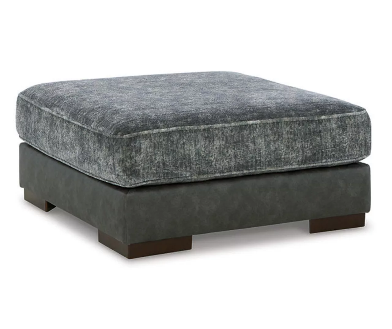 Larkstone Charcoal Oversize Accent Ottoman 1 Larkstone Charcoal Oversize Accent Ottoman
