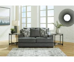 Lessinger Gray Loveseat -Walker Edison Shop 810612401 5
