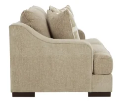 Lessinger Beige Loveseat -Walker Edison Shop 810612402 4
