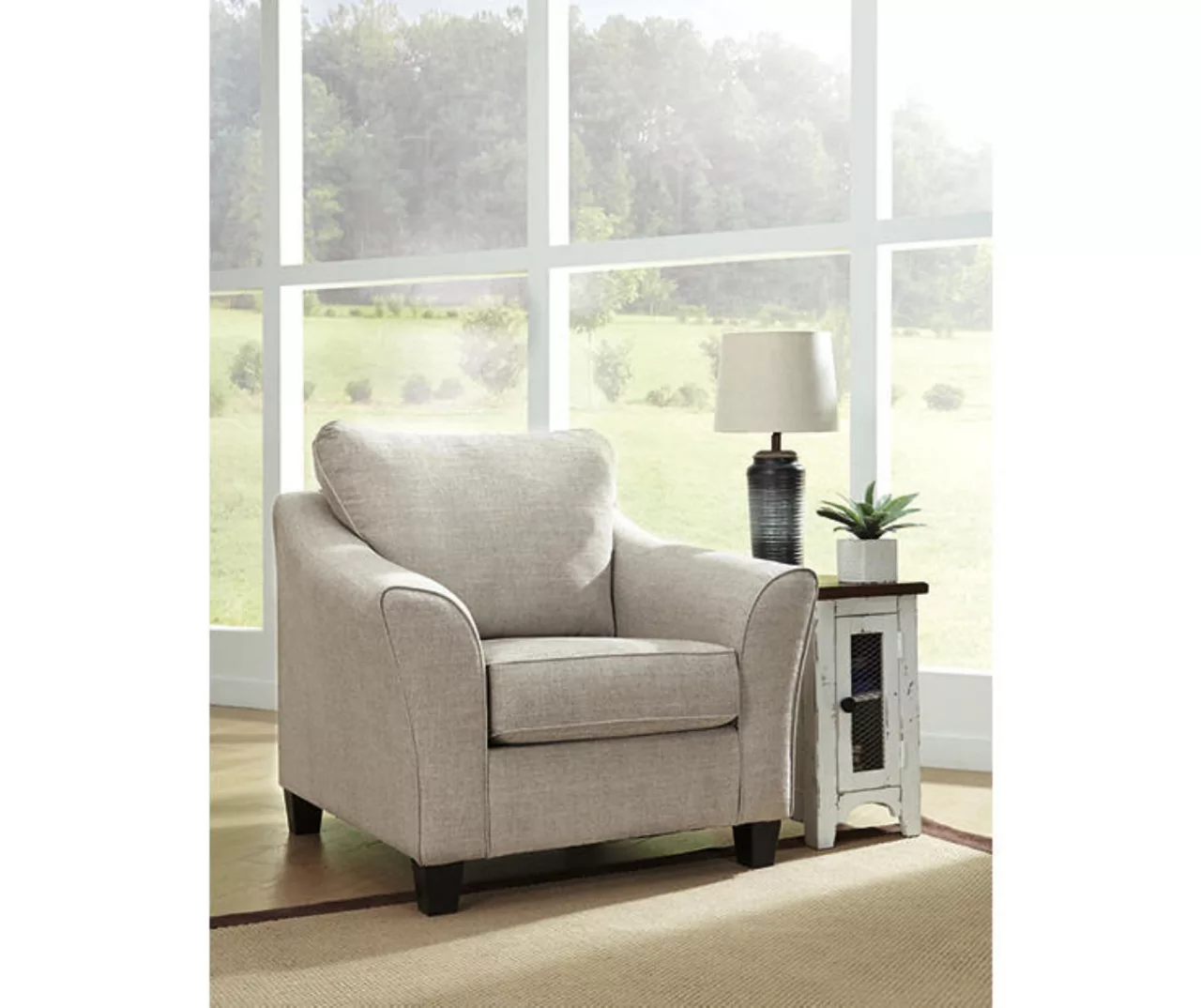 Abney Gray Armchair 2 Abney Gray Armchair - Image 2