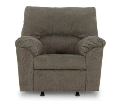 Norlou Taupe Rocker Recliner