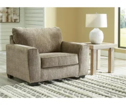 Olin Chocolate Chair And A Half -Walker Edison Shop 810612441 5