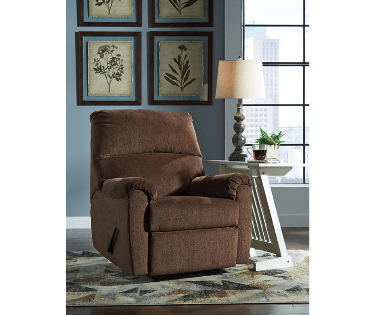 Nerviano Chocolate Zero Wall Recliner 2 Nerviano Chocolate Zero Wall Recliner - Image 2