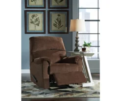 Nerviano Chocolate Zero Wall Recliner 8 Nerviano Chocolate Zero Wall Recliner -Walker Edison Shop 810612509 A0 4