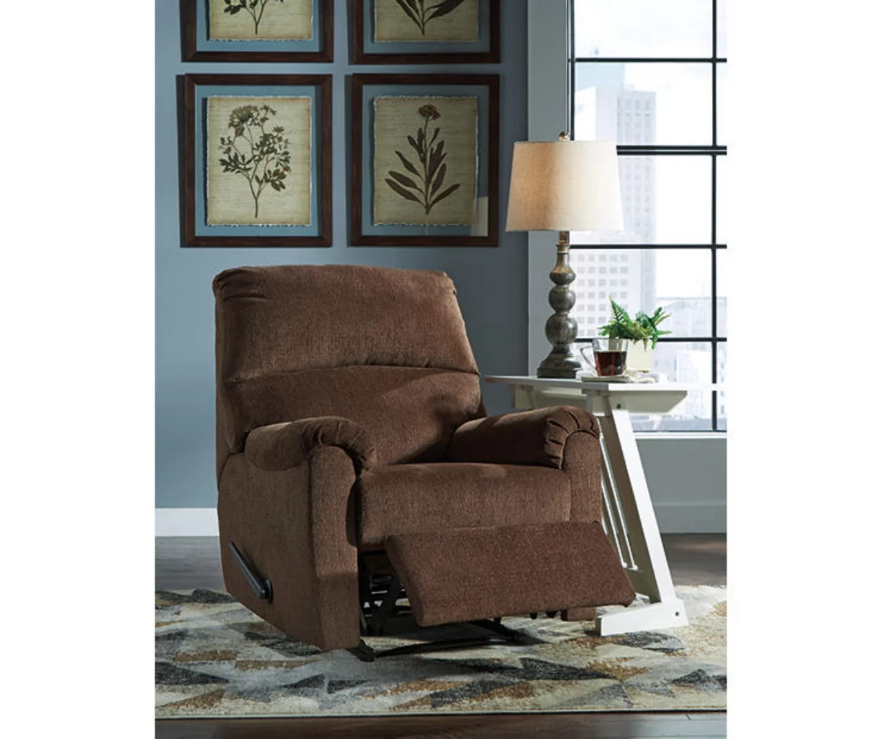 Nerviano Chocolate Zero Wall Recliner 3 Nerviano Chocolate Zero Wall Recliner - Image 3