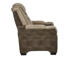 Next-Gen DuraPella Sand Power Zero Gravity Recliner With USB Charging -Walker Edison Shop 810612539 6