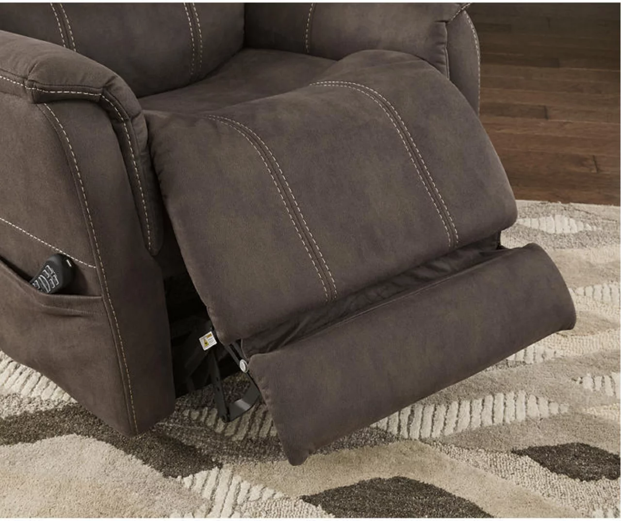 Ballister Gray Power Lift Recliner With USB Charging 7 Ballister Gray Power Lift Recliner With USB Charging - Image 7