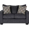 Wixon Black Loveseat