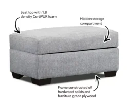 Parkdale Dove Storage Ottoman 7 Parkdale Dove Storage Ottoman -Walker Edison Shop 810616031 X0 1 1