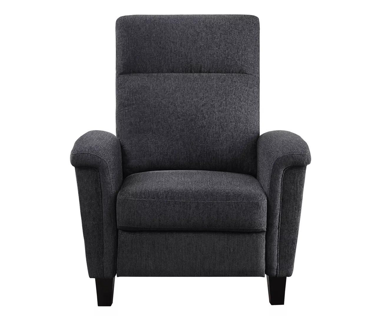 Weiser Dark Gray Push-Back Recliner 1 Weiser Dark Gray Push-Back Recliner