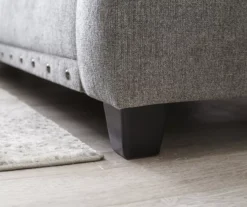 Alexandria Gray Chenille Loveseat -Walker Edison Shop 810616679 810616680 B0 4