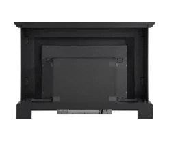 53.5" Black Petite Grand Electric Fireplace Console -Walker Edison Shop 810617767 A2