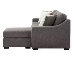 Gray Reversible Sofa Chaise 18 Gray Reversible Sofa Chaise -Walker Edison Shop 810620570 A0 4