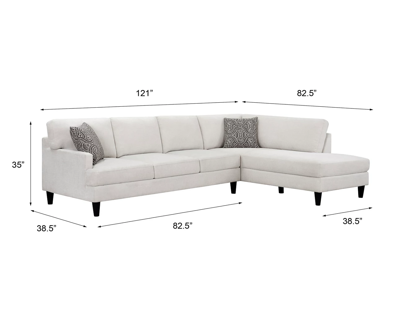 Broyhill Fresno Cream Sectional 11 Broyhill Fresno Cream Sectional - Image 11