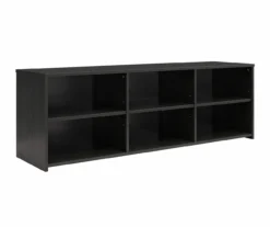 60" Capstan Black Oak TV Stand -Walker Edison Shop 810621023 A0 21