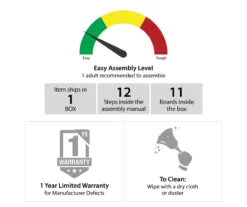 60" Capstan Black Oak TV Stand -Walker Edison Shop 810621023 A0 6