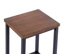 Walnut 3-Piece Pub Dining Set -Walker Edison Shop 810641657 A8 1