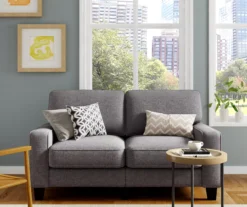 Palisades Gray Loveseat -Walker Edison Shop 810659160 A0 3