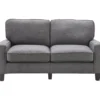 Palisades Gray Loveseat