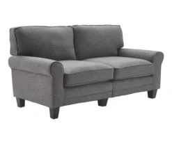 Serta Copenhagen Pebble Gray Sofa 30 Serta Copenhagen Pebble Gray Sofa -Walker Edison Shop 810659197 A0 1