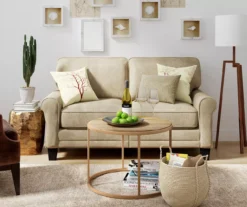 Copenhagen Tan Loveseat -Walker Edison Shop 810659210 A0 3