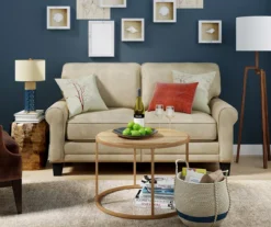 Copenhagen Tan Loveseat -Walker Edison Shop 810659210 A0 4