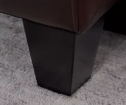 Serta Palisades Chestnut Bonded Leather Sofa -Walker Edison Shop 810659220 A0 10