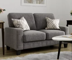 Palisades Dark Gray Loveseat 16 Palisades Dark Gray Loveseat -Walker Edison Shop 810659231 A0 3