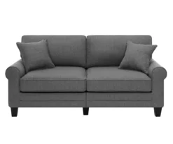 Serta Copenhagen Pebble Gray Sofa 29 Serta Copenhagen Pebble Gray Sofa -Walker Edison Shop 810659239 A0 5
