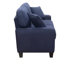 Palisades Navy Blue Loveseat -Walker Edison Shop 810659257 A0 8