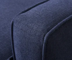 Palisades Navy Blue Loveseat -Walker Edison Shop 810659257 A0 9