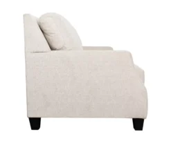 Cullendale Sandstone Cream Loveseat -Walker Edison Shop 810669842 A3
