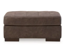 Signature Design By Ashley Maderla Faux Leather Ottoman -Walker Edison Shop 810697964 A0 3