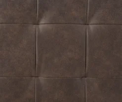 Signature Design By Ashley Maderla Faux Leather Ottoman -Walker Edison Shop 810697964 A8 5