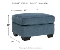 Signature Design By Ashley Cashton Ottoman -Walker Edison Shop 810697986 A8