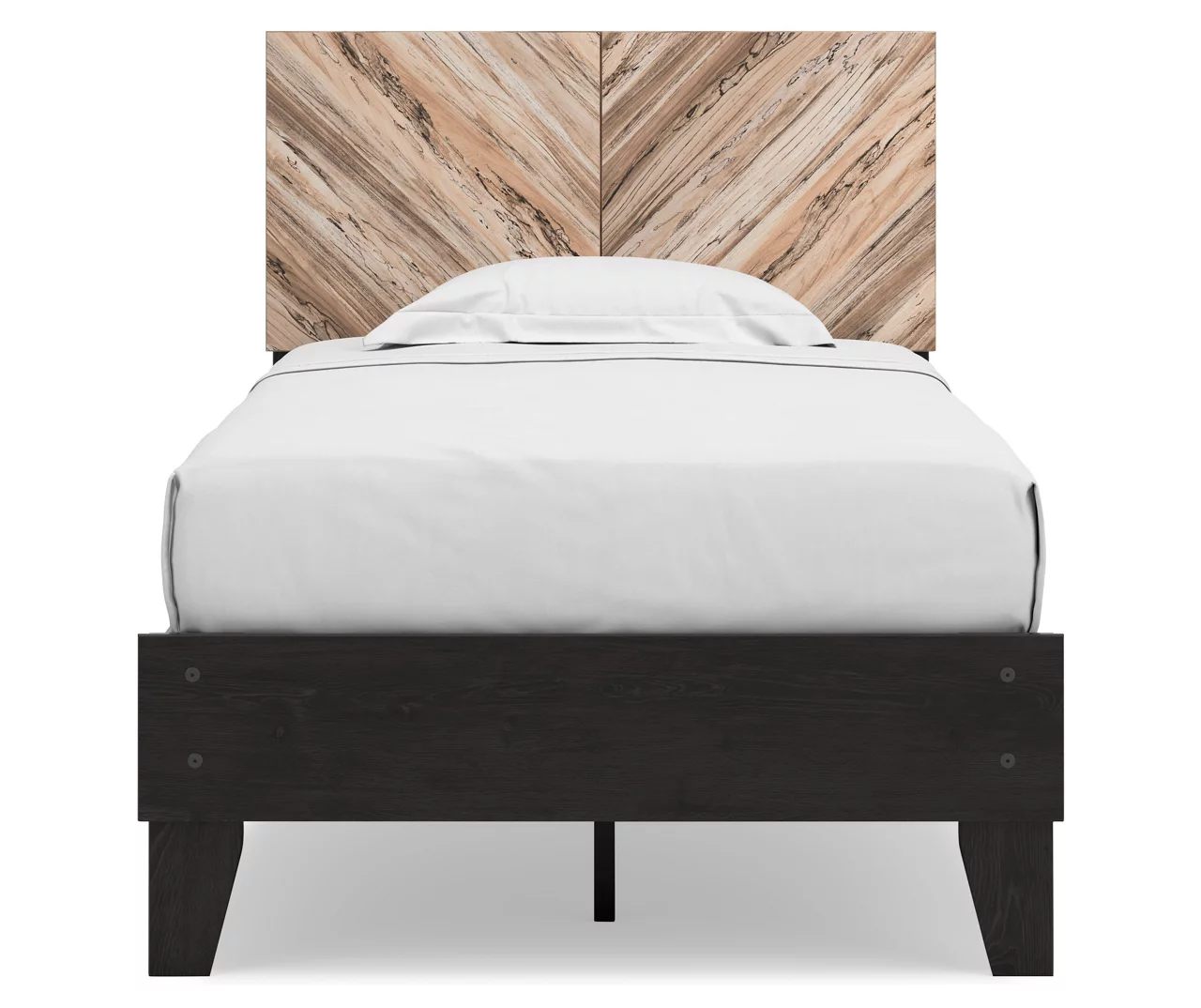 Signature Design By Ashley Piperton Black Twin Panel Platform Bed 2 Signature Design By Ashley Piperton Black Twin Panel Platform Bed - Image 2