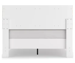 Signature Design By Ashley Piperton White Full Panel Platform Bed 5 Signature Design By Ashley Piperton White Full Panel Platform Bed -Walker Edison Shop combo790012 2