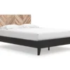 Signature Design By Ashley Piperton Black Queen Panel Platform Bed